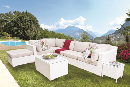 All Weather Outdoor Corner Lounge Set